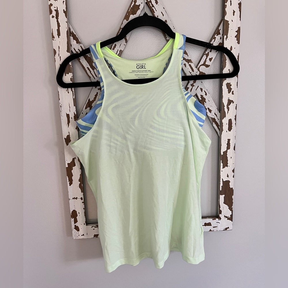 Athleta Girl Perfect Match Support‎ Tank blue